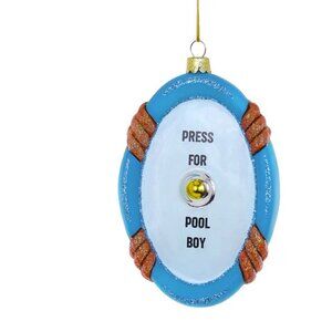 Press for Pool Boy Ornament